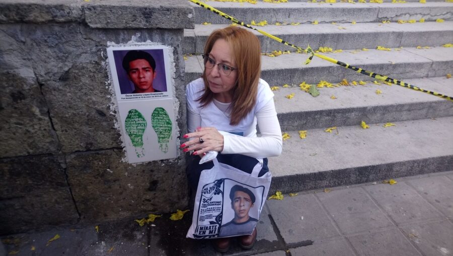 80 madres de desaparecidos en Jalisco se suman a la caravana de Sicilia