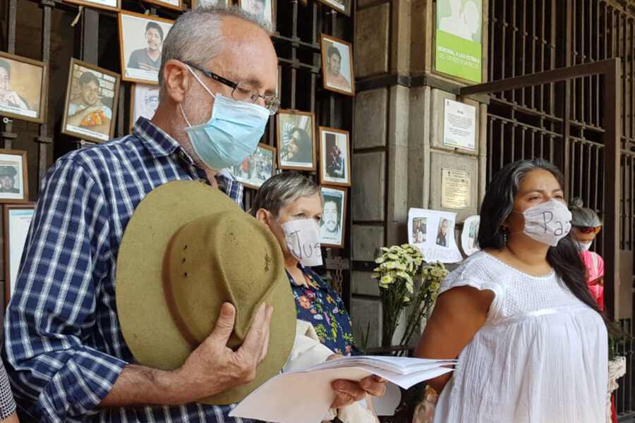 COVID-19 invisibiliza a víctimas de la violencia: Javier Sicilia
