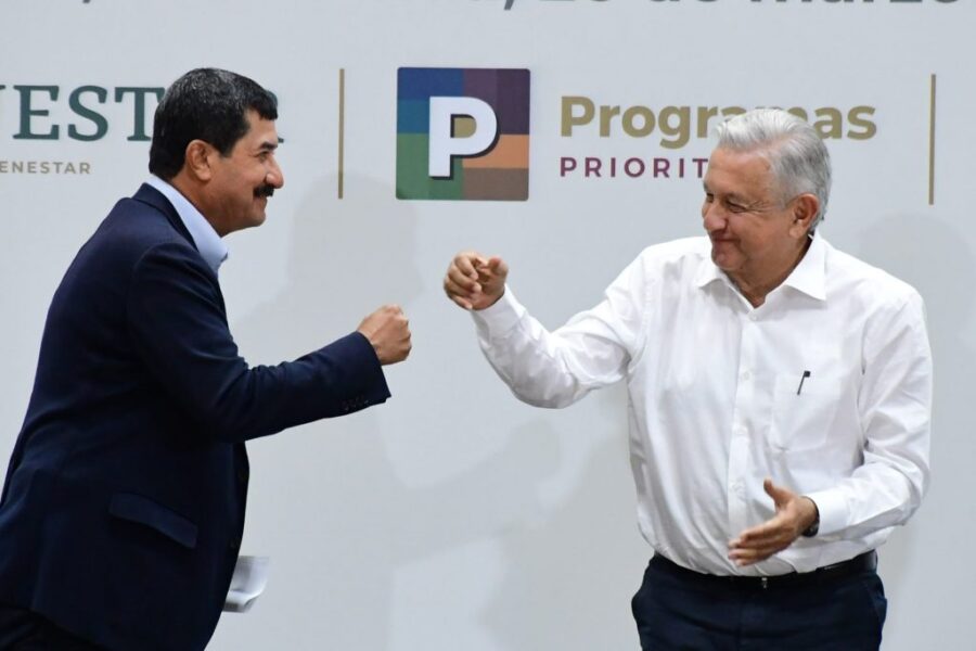 30 minutos para la bandera blanca en la gira presidencial