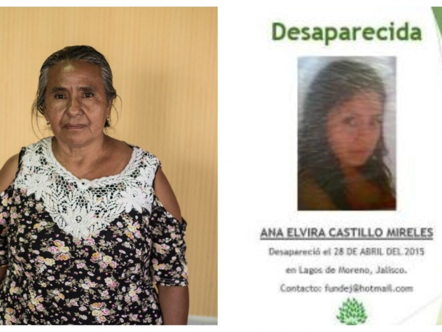 Catalina, madre laguense busca a su hija Elvira desde hace seis años