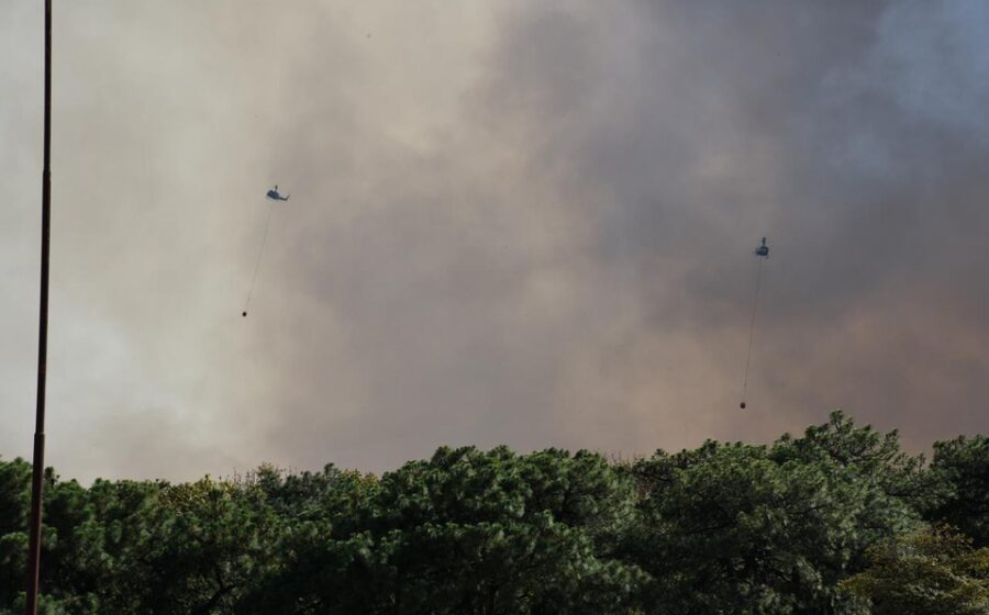 SEMADET activa alerta atmosférica en Ameca debido al incendio en La Primavera