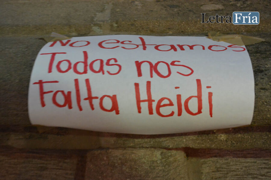 Caso de Heidi “está en proceso intermedio”, dice Fiscalía de Jalisco
