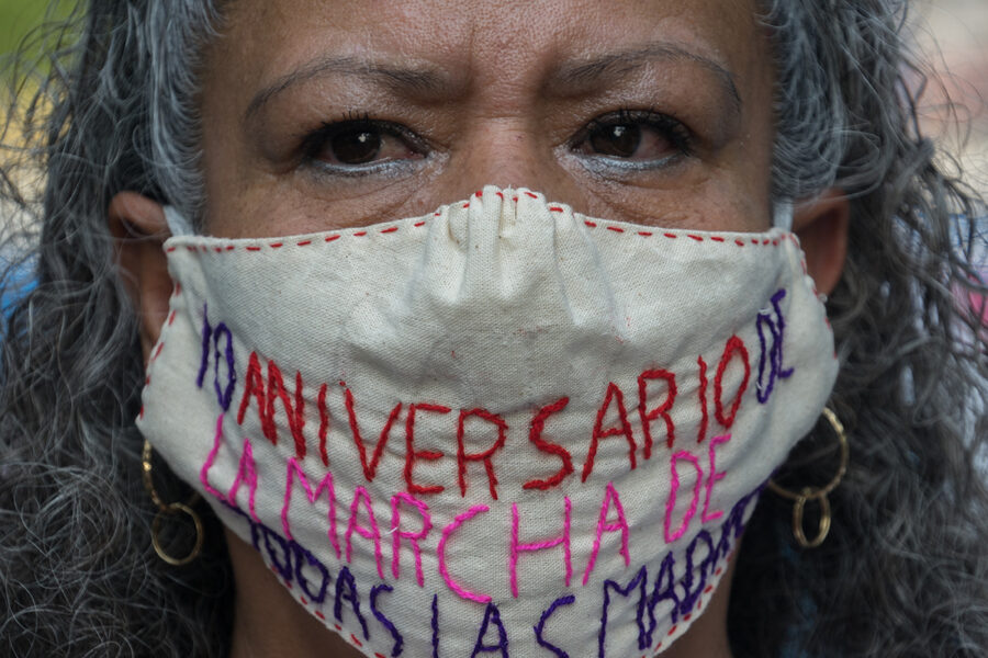 Una década, 10 marchas, 80 mil ausentes