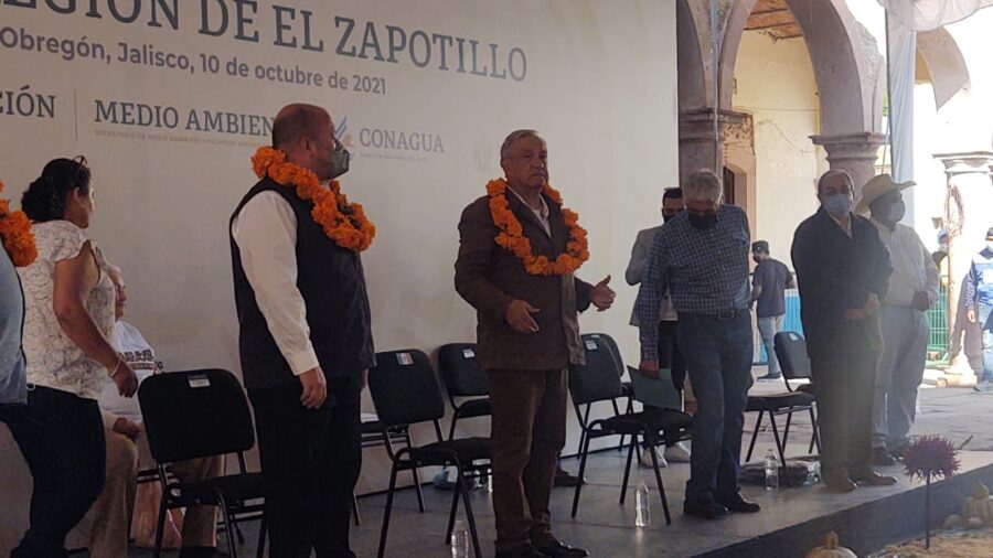 Acuerdan pueblos con AMLO Presa Zapotillo a 80 mts
