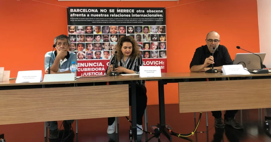 Desde Barcelona, familias de la guardería ABC y ONG´S exigen destituir a Claudia Pavlovich como cónsul