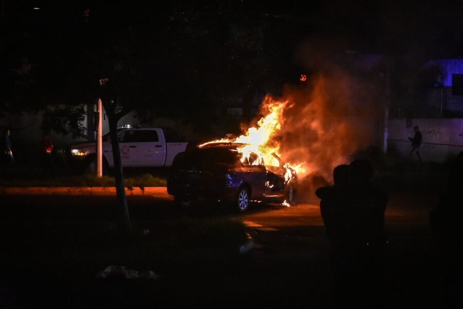 Violencia y represalia en Zapopan; tres camiones incendiados