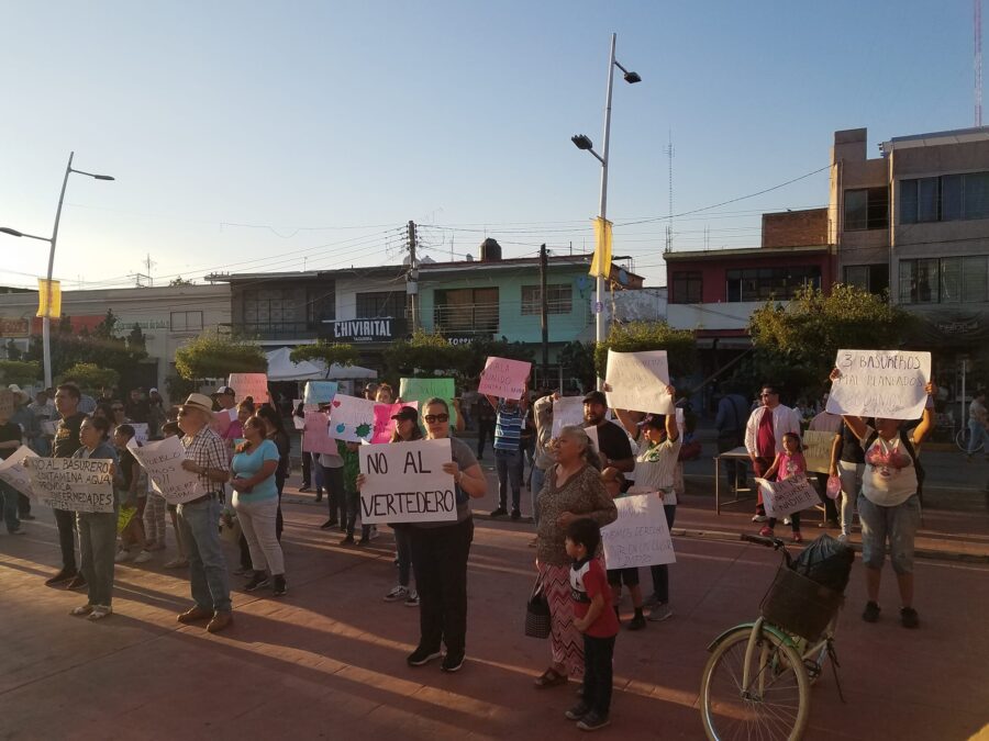 Clausura de compostero Abonat, batalla ganada por la resistencia en Tala