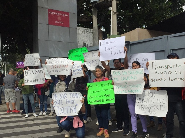 Carpetazo de diputados al problema de transporte en pueblos de Zapopan
