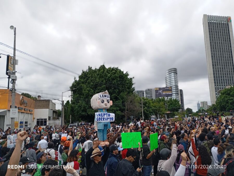 Pablo Lemus el #11O: prohibido protestar por agua